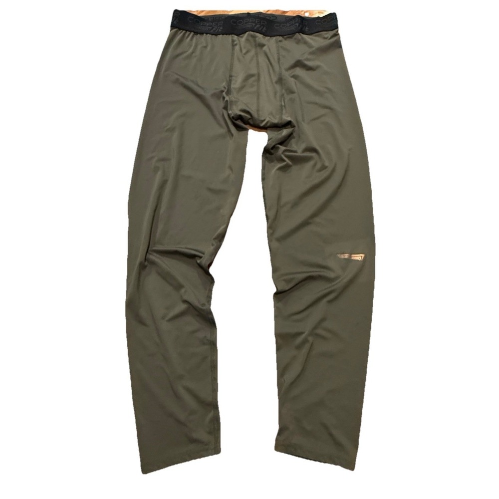 Copper Fit‎ Infused Mens Support Compression Base-Layer Performance Tights XL